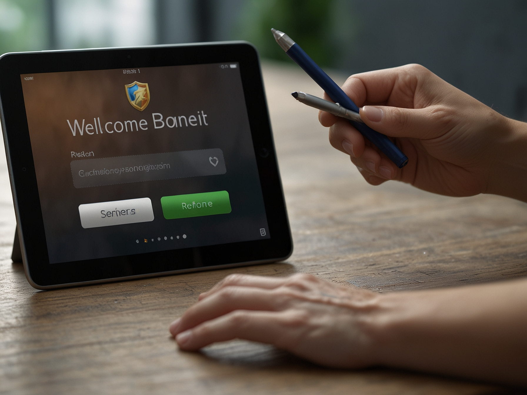 Registrierung Banner