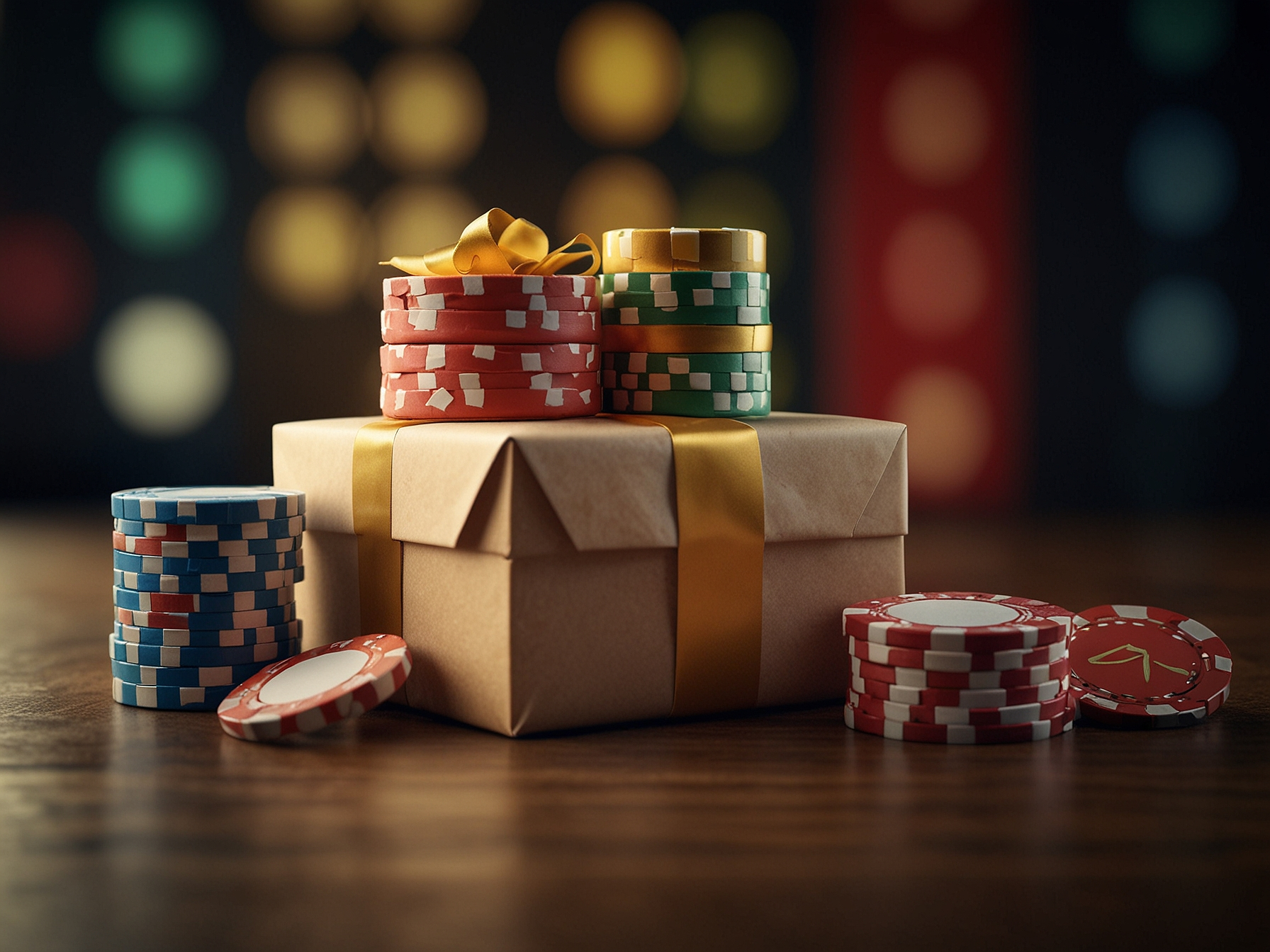 Promotions Banner mit Gutschein Symbol